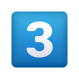 3 blue
